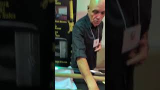 Orlando Sword Show 2025: chatting with Moses Beccara, professional polisher and saya maker