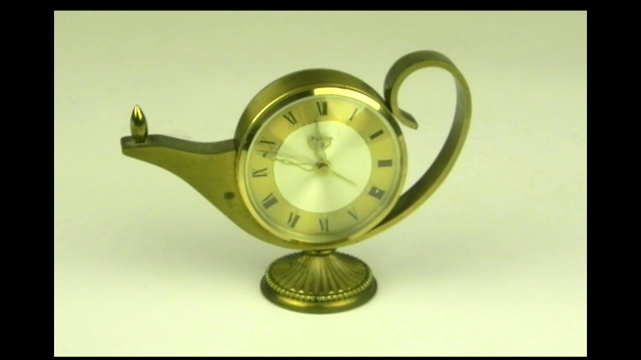 oil lamp clock
