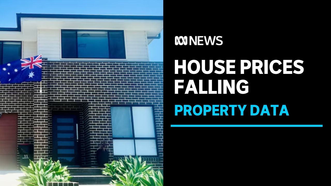 Property prices are falling while rents are rising | ABC News - YouTube