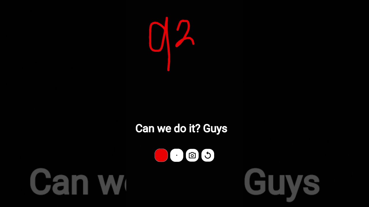 Will U Guys Do It For Me 