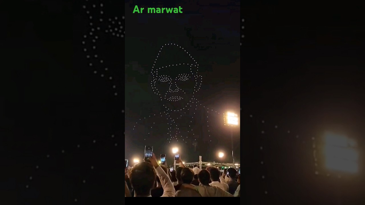drone show f9 park islamabad | 14 august 