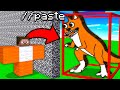 I CHEATED with //PASTE in KITTYSAURUS Build Challenge! (GARTEN OF BANBAN 4 CAT DINOSAUR)