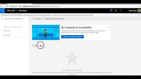 Tutorial SharePoint - Ingreso - Capítulo 2 - UPB Académico