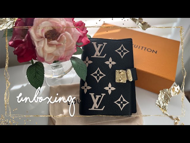 LOUIS VUITTON PAUL NOTEBOOK COVER MM UNBOXING!!!