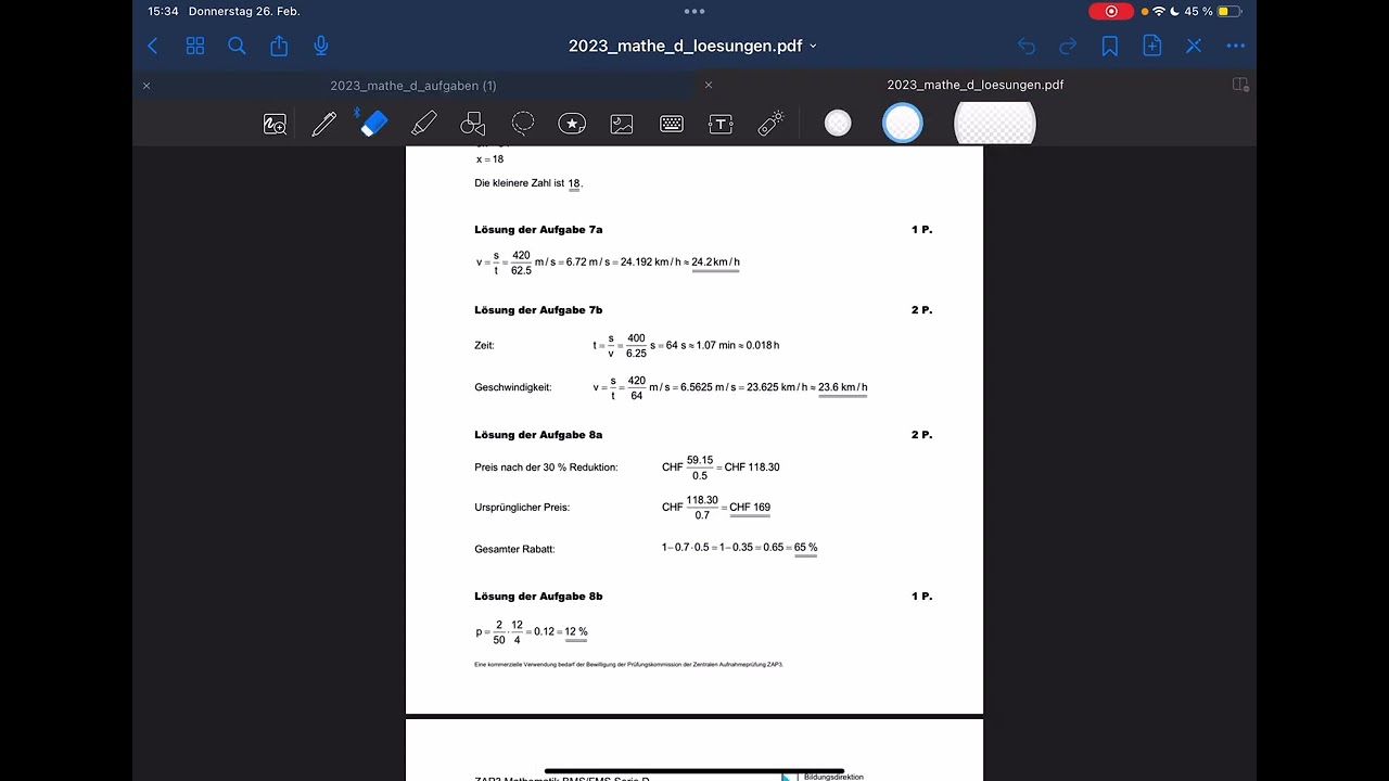Aufg 8 | BMS 2023 D | M | ZAP