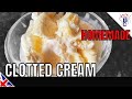 CLOTTED CREAM Recipe Cornish Clotted Cream - HOW TO MAKE Clotted Cream