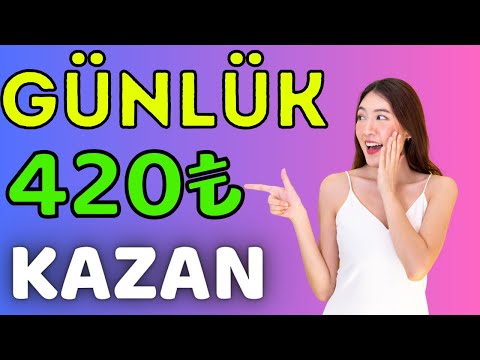 Her Gün Bedava 420₺ Kazan 🤑💰( KANITLI VİDEO) - İnternetten Para Kazanma Yolları 2023