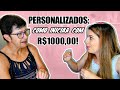 Como começar com R$1000,00 no ramo de personalizados? | Natália Moura