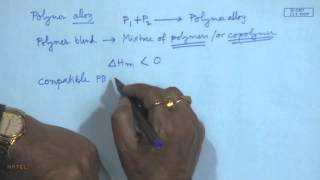 Mod-01 Lec-35 Lecture-35-Multicomponent Polymeric Materials