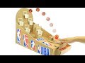 How to make NBA Basketball Board Game from Cardboard at Home