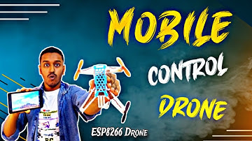 How to Make Mobile Control Drone at Home ESP8266 Drone
