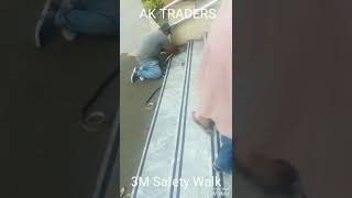 3M Safety Walk Tape and Marshalltown Rubber Seam Roller Demo