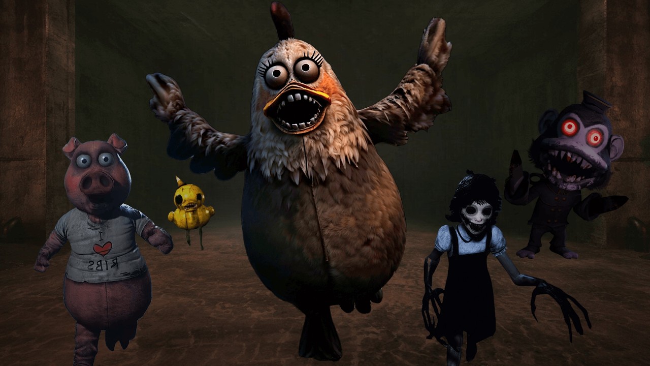 人喰いモンスター達と鬼ごっこをするホラーゲーム『ダークディセプション』 総集編・一気見 【ゆっくり実況】