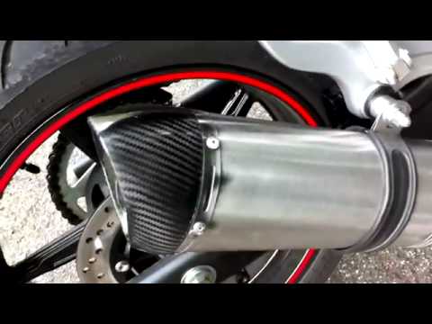 Gladius 650 sound scarico motoshop