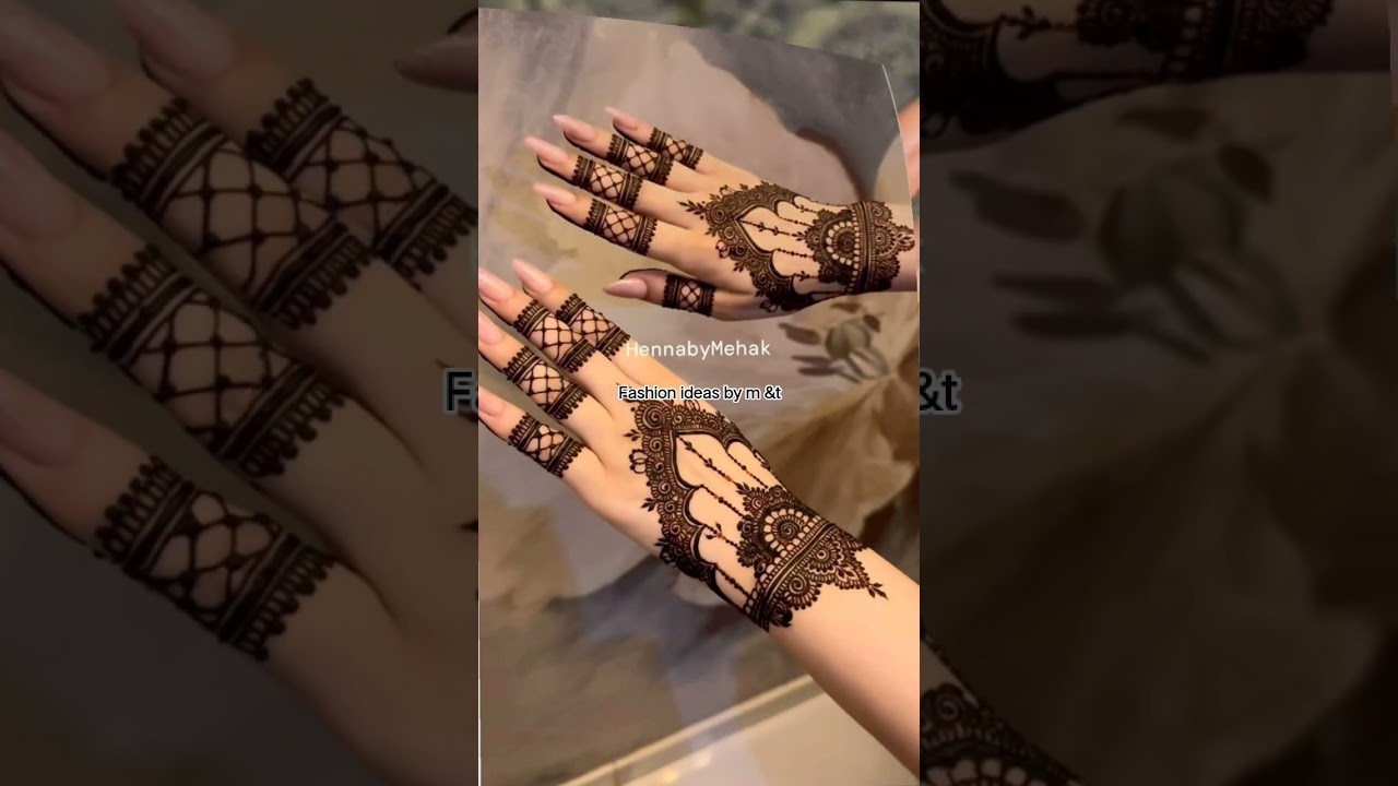 2026 unique mehndi design #shortviral #mehndi #viralvideo #fingermehndidesign
