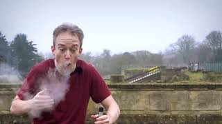 Tom Scott tries a vape for the first time