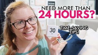 TOP TIME-MANAGEMENT TIPS FOR MOMS IN 2022 🕛 || What to Do When You Need More than 24 Hours Each Day!