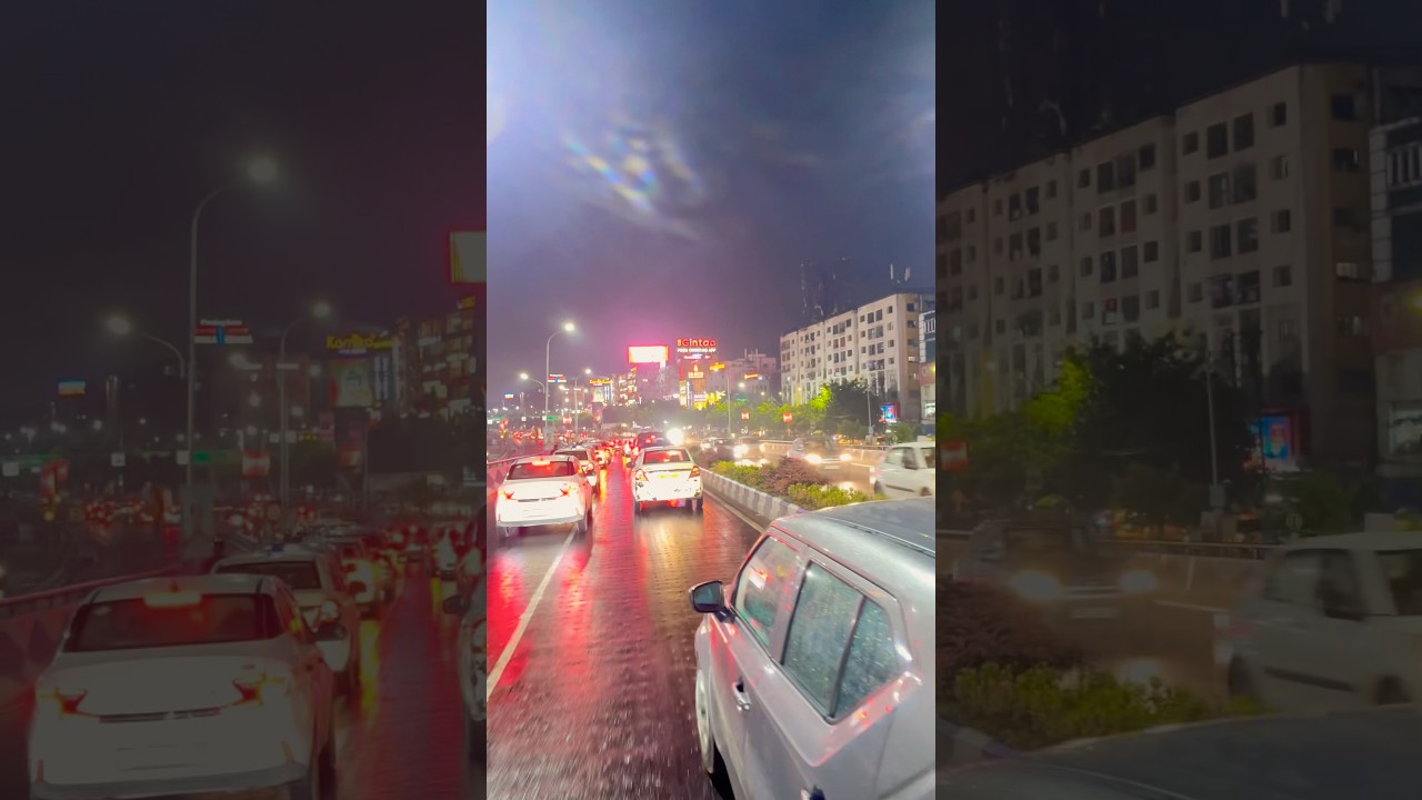 Night view in Kolkata | Raghunathpur, Baguiati, Kolkata  | VIP ROAD | Raghunathpur Kolkata Overview