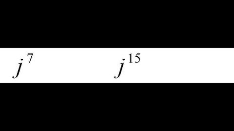 Understanding the Powers of j in Complex Numbers 01