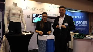KARL MAYER shows ECG, Thermocouple and Moisture Sensor Embedded into Smart Fabrics and more