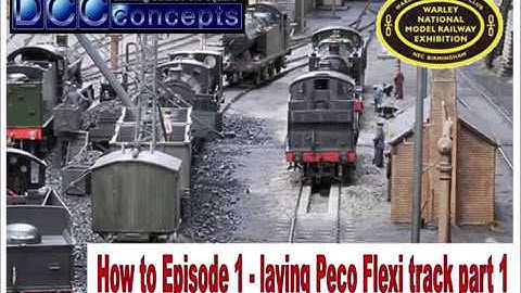 How to Episode 1- Laying Peco Flexi track Part 1