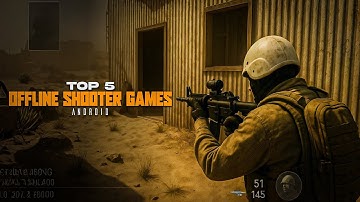 Top 5 Offline Shooter Games on Android!(Free download)