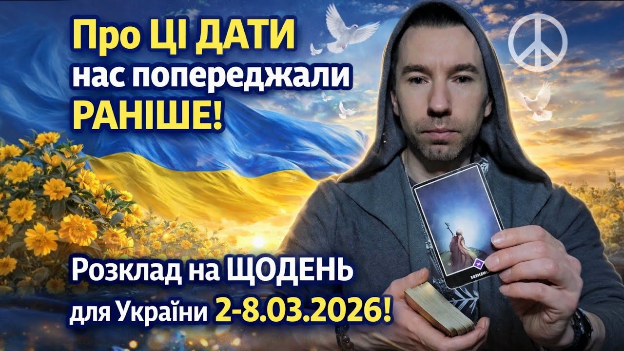 👆Про ЦІ ДАТИ попереджали нас РАНІШЕ❗️ Розклад на ЩОДЕНЬ для України 2-8.03.2026❗️