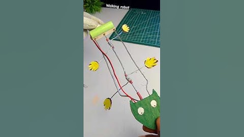 🤖 Walking Robot Using DC Motor | Simple DIY Project at Home