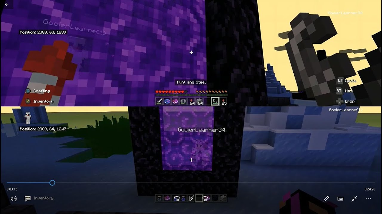 Minecraft: Dark Alex Corrupted Noob World Part 2 - YouTube