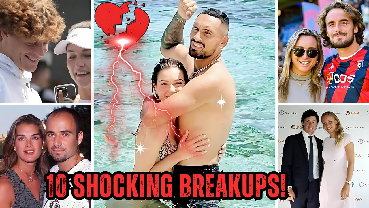 REVEALED! 10 SHOCKING Tennis Breakups That Shook the World!