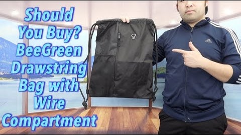 Should You Buy? BeeGreen Drawstring Bag with Wire Compartment