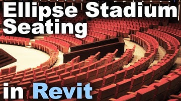 Ellipse Stadium Seating in Revit Tutorial