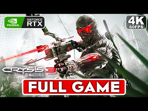 CRYSIS 3 REMASTERED Gameplay Walkthrough Part 1 FULL GAME [4K 60FPS PC RTX] - No Commentary