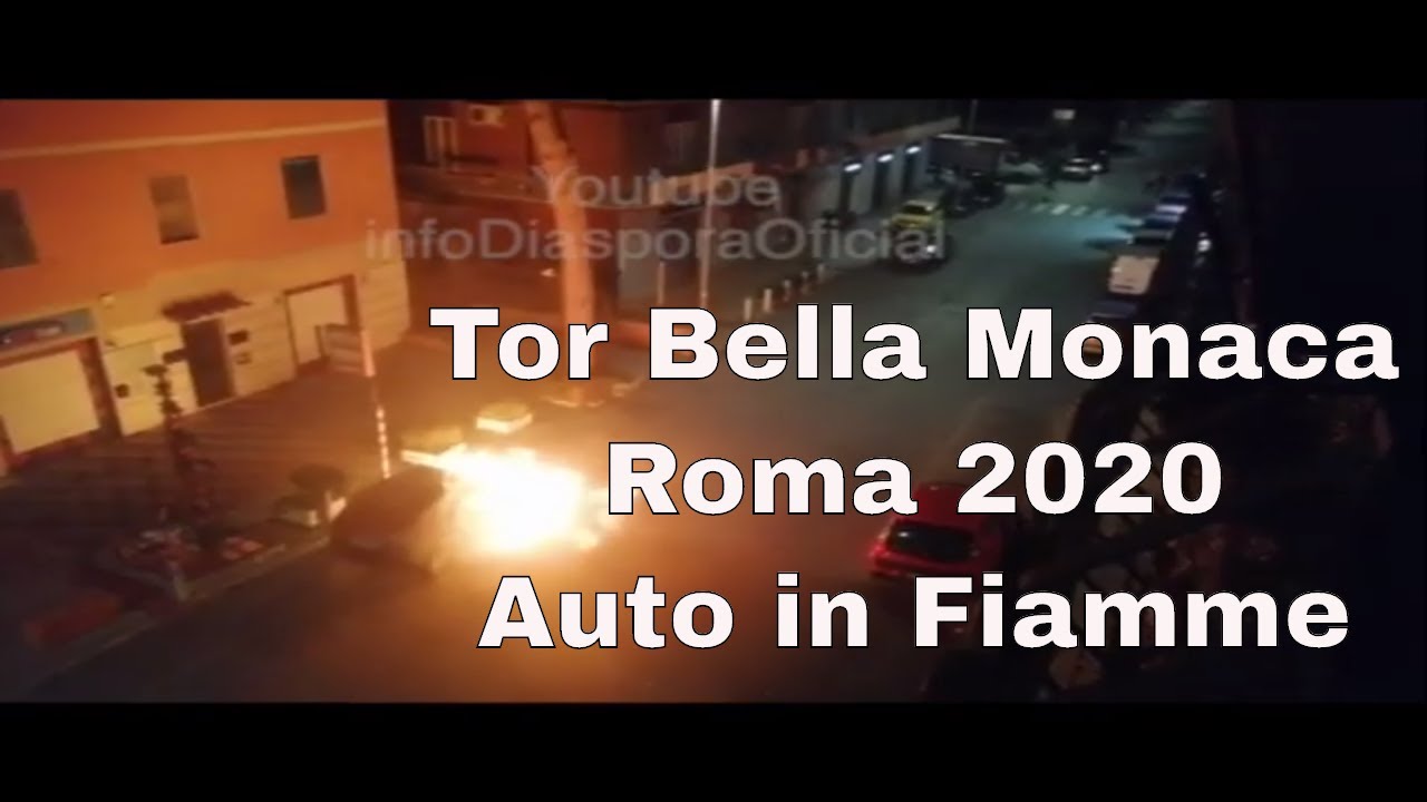 Tor Bella Monaca Roma 2020 Auto In Fiamme 6 02 2020 Info
