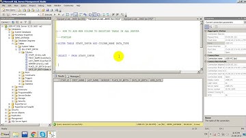 add new column to existing table in sql server