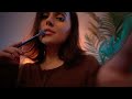 ASMR you fell asleep on my lap but I don't mind 😌 (up close whispers, face touching and drawing)