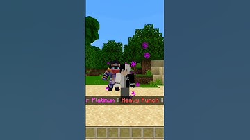 Star Platinum All Technique In MCPE #shorts #minecraft #minecraftpe #addon #jojosbizarreadventure
