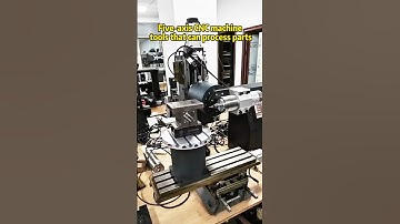 Space Saving Precision Mini Five Axis CNC  #machine #cncmachine