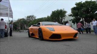 Supercar Rally Ferrari Enzo Bugatti Veyron Lambo Aventadors Porsche Carrera Gts Etc Sounds