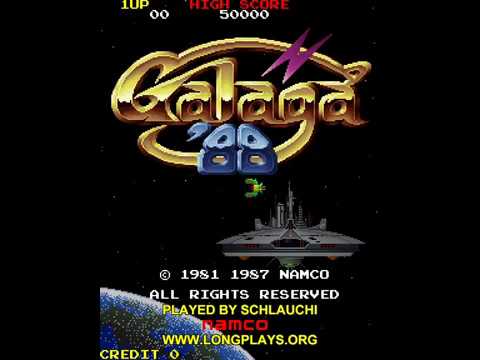Arcade Longplay [688] Galaga '88