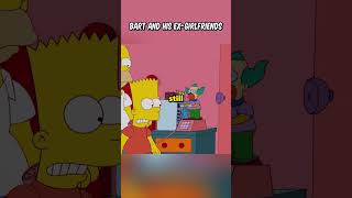 Bart And His Ex Girlfriends #shorts #simpsons