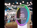 How to install your ipad in your ATA Helio Pro or Posh
