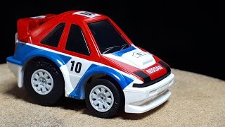 Tooned Nissan Silvia 200SX rally 1987 by ChoroQ w/3D printed wheelswap