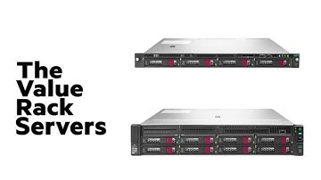 Introducing the Value Rack Servers: HPE ProLiant DL160 and DL180 Gen10 Servers