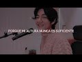 ʚ Don't let me down - Taehyung VLive › Letra en Español + Lyrics [V Playlist] ɞ