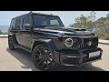 NEW 2023 G900 BRABUS SUPERBLACK  SOUND! Brabus CEO Private Car! Interior Exterior & POV DRIVE