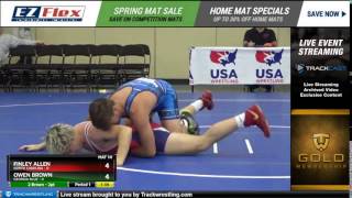 170 Finley Allen North Carolina vs Owen Brown Georgia Blue 8448146104