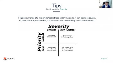 How to determine severity and priority?