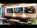 Installing HUGE WOODEN Sofas & STYLISH Mirrors in MODERN Restaurant