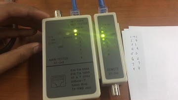 Crossover Cable Testing